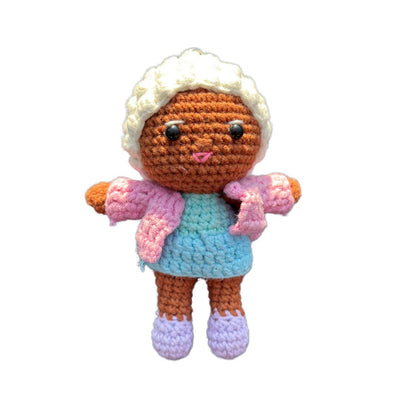 Grandma TAZ Crochet Keychain